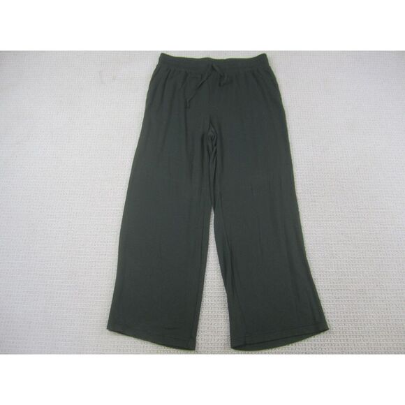 Terra‎ & Sky Pants Womens 0X (14W) Green Stretch Rayon Spandex Pull On - Picture 1 of 12